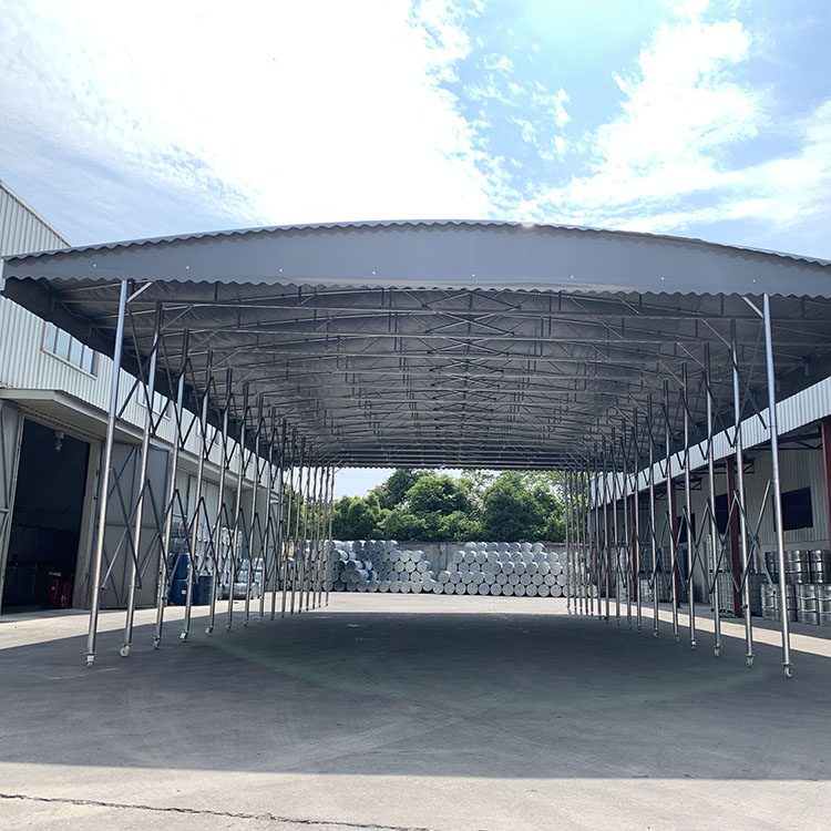 贵港电动/移动推拉棚