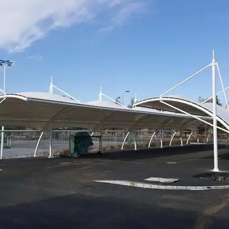 贵港膜结构电动车棚