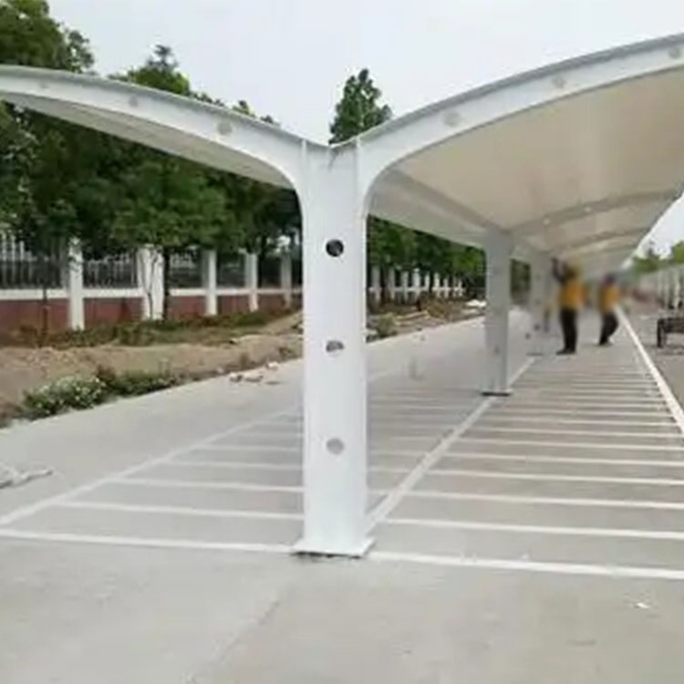 贵港膜结构电动车棚