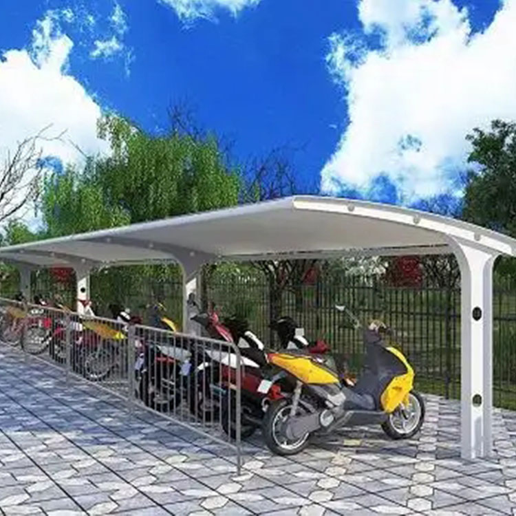 贵港膜结构电动车棚