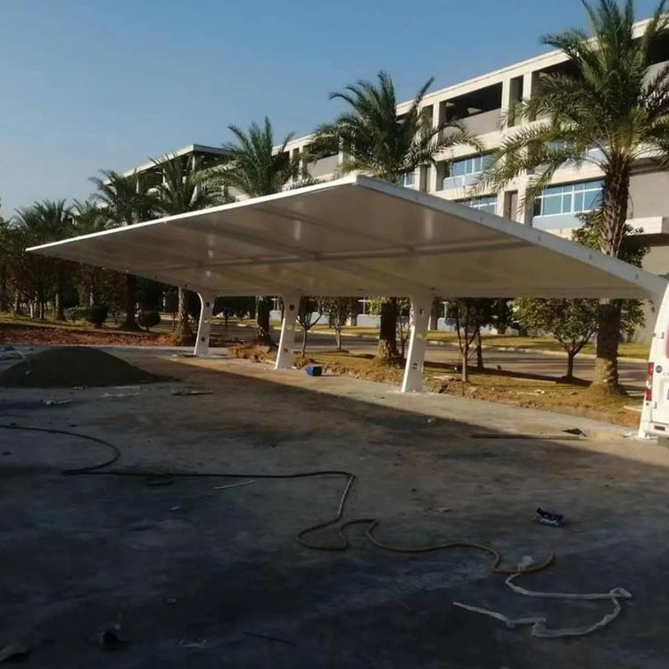 贵港膜结构汽车棚